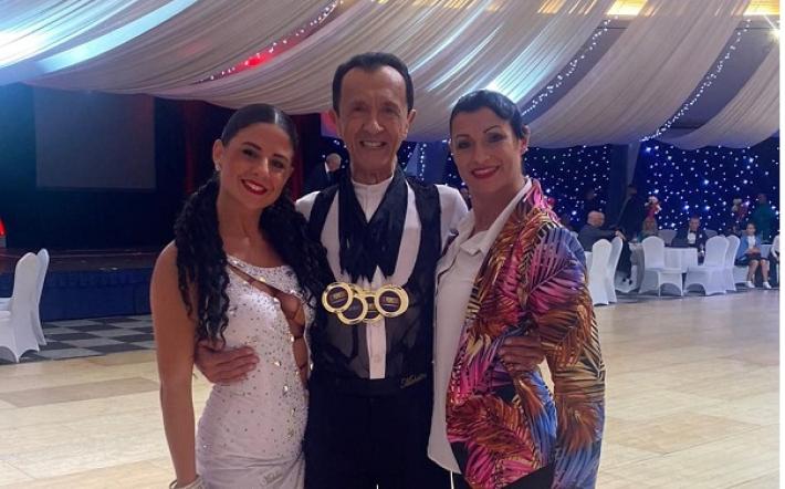 Marcialis e Cravero con Valter Caraglio