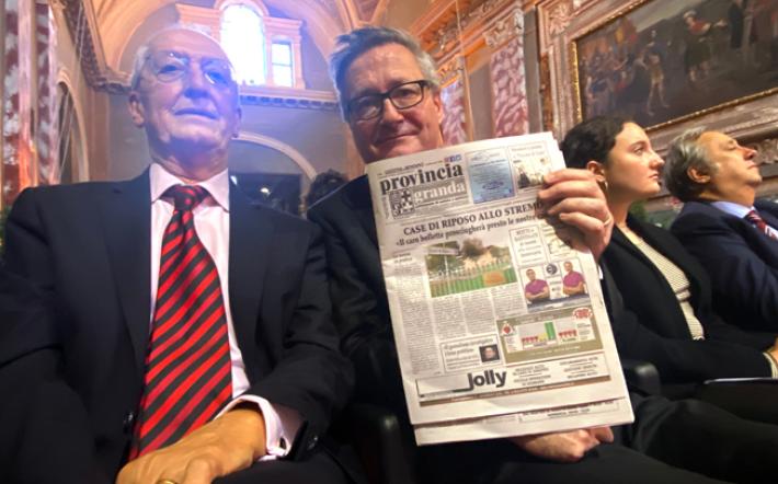 Ryle a Mondovì per il premio “Res publica”: ha diretto i famosi “Panama e Pandora papers” stanando colossali truffe in tutto il mondo. 