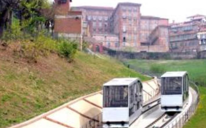 Mondoví: la Funicolare torna in funzione