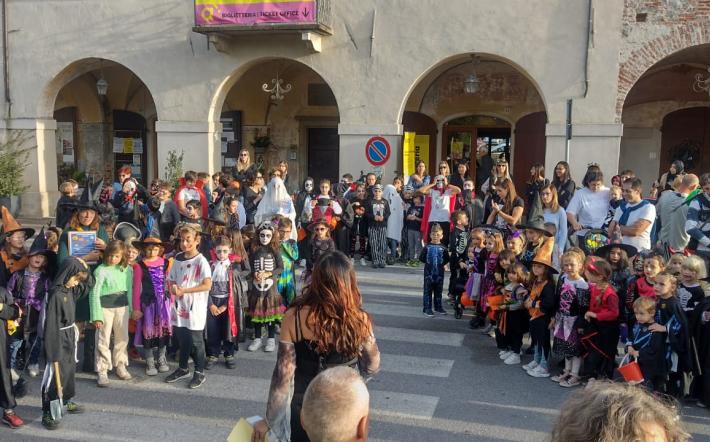 Vicoforte: quanti bambini alla Festa di Halloween!