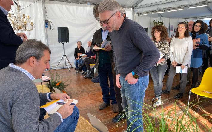Villanova Mondoví, Mario Calabresi: “il coraggio di buttarsi: inaspettato, imprevedibile, ma arriva”