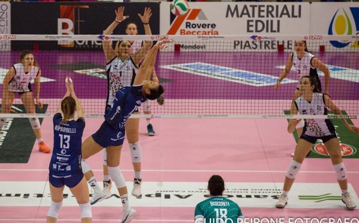 L’Lpm riparte: battuto 3-0 il Club Italia