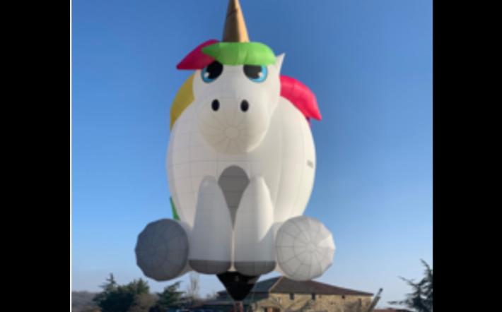 Raduno mongolfiere dell’Epifania 2023 nell’area industriale: forme speciali e gli spettacolari “fractal-balloon”