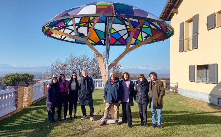 Le “panchine giganti” nate a Clavesana al centro di tre tesi di laurea
