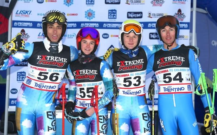 Sci alpino: Massimilla quarto nel Team Event all'Alpe Cimbra