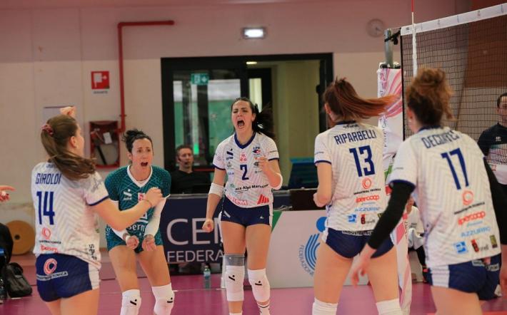 Lpm corsara a Milano: Club Italia al tappeto in tre set