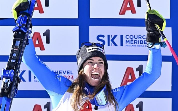 Marta Bassino oro supergigante