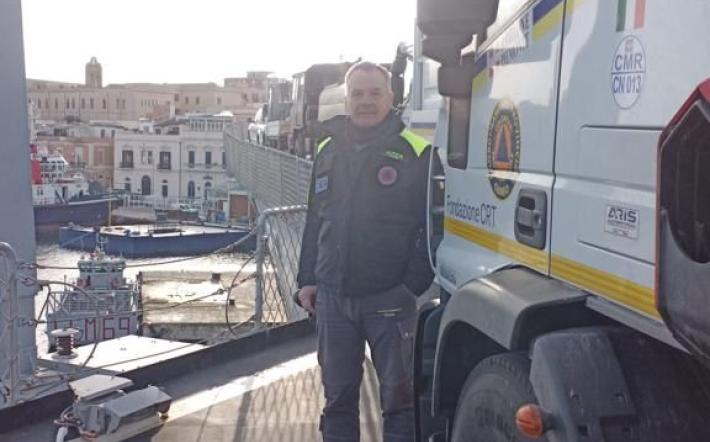 Da Chiusa Pesio in Turchia con la colonna mobile della Protezione Civile