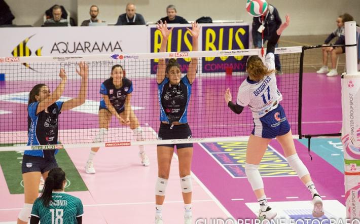 L’Lpm Bam Mondovì regola Olbia e tiene il ritmo delle prime