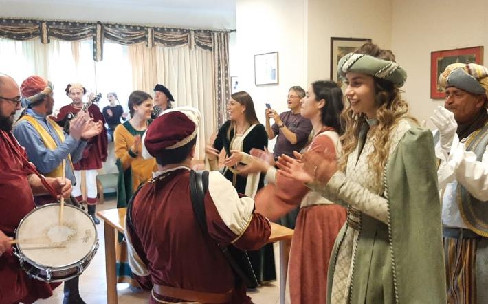 Pianfei: la Corte del Moro in visita a Casa Mosè