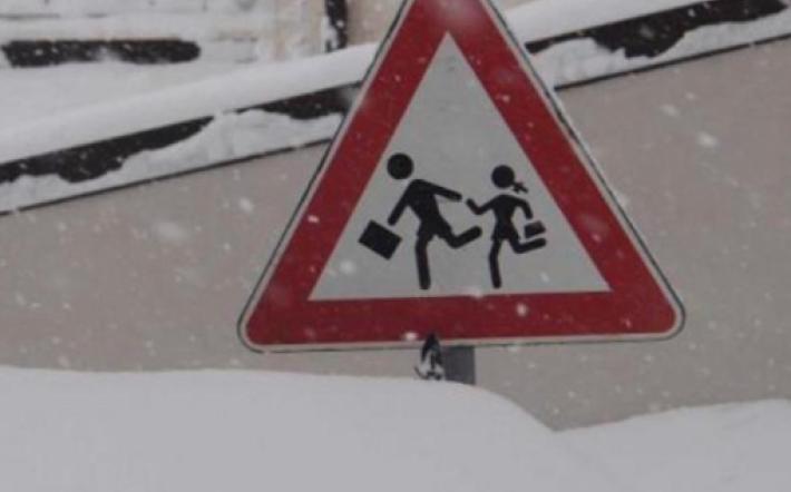 Scuole: i paesi del monregalese che hanno deciso di chiuderle a causa della neve lunedì 27 febbraio 