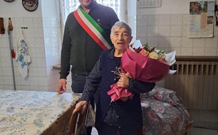 La residente pi&ugrave; anziana di Cigli&egrave; ha compiuto 95 anni