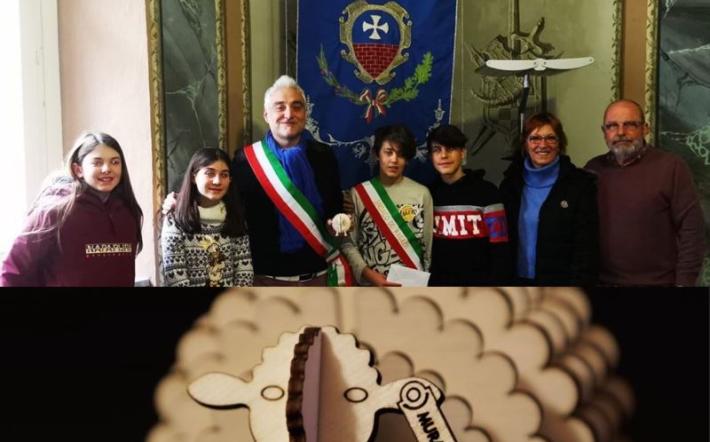 Si chiama Gemma Fè la pecora della Pro Loco Murazzano