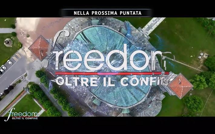 Le telecamere di “Freedom” sulla cupola di Vicoforte