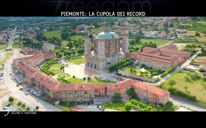 La cupola dei record di Vicoforte a “Freedom - Oltre il confine”