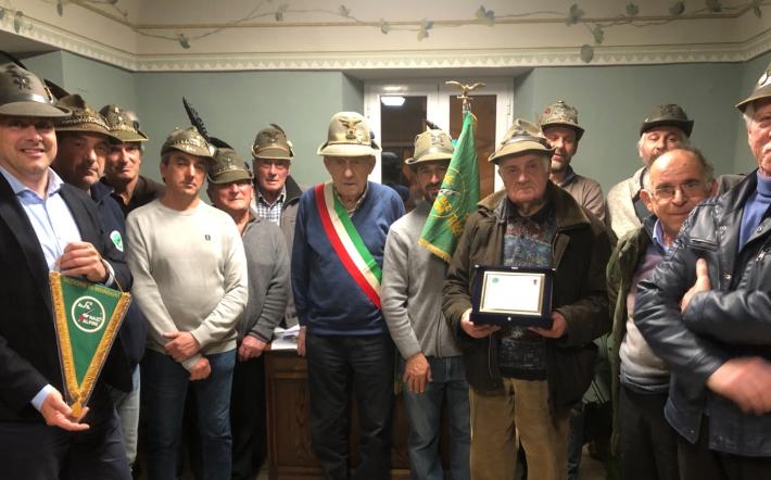 Andrea Giaccone nuovo capogruppo degli Alpini di Torre Mondovì