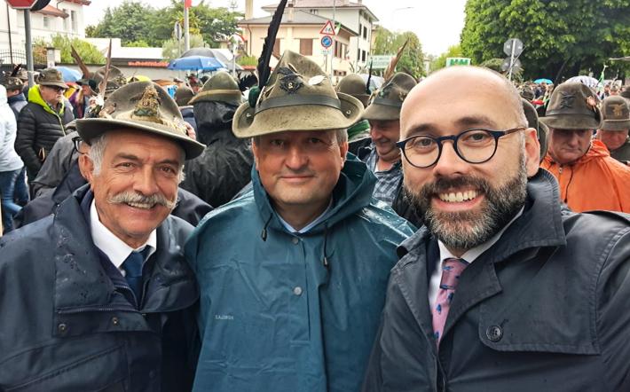 Alpini del Monregalese del Cebano a Udine per l'adunata nazionale