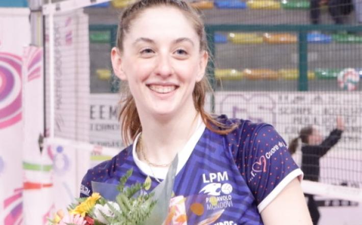 Chiara Riparbelli ancora al centro dell’Lpm Bam Mondovì