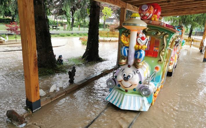 Roccaforte Mondovì, nubifragio al “Garden”: «Grazie per gli aiuti»