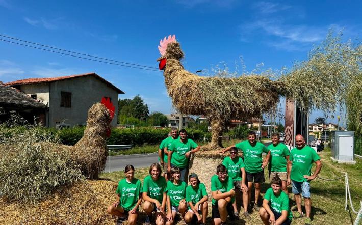 Nuova spettacolare installazione del gruppo “Ji Agricul da Ciusa”