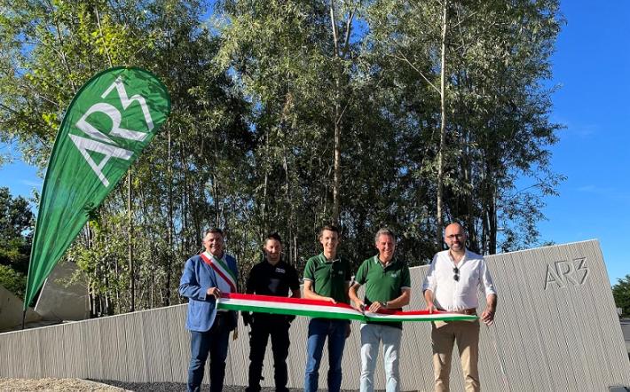 Pianfei, la nuova rotonda “adottata” da AR3