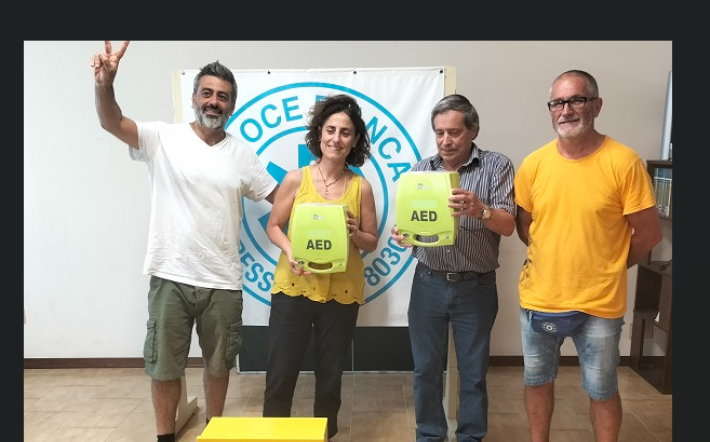 consegna defibrillatori croce bianca