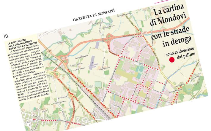 Stop ai "Diesel Euro 5": ecco dove si potrà passare a Mondovì 