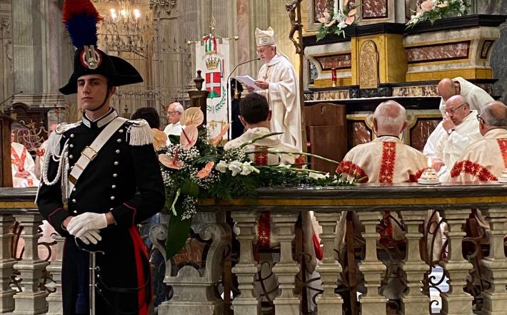 Vicoforte, l'omelia del vescovo di Mondovì: “Viviamo in una società anziana, ma non perdiamo la speranza”