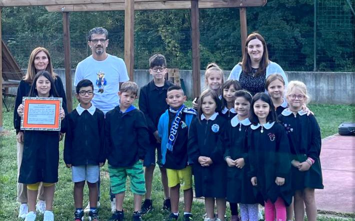 Nucetto: primo giorno di scuola e sorprese in ricordo del piccolo Lollo