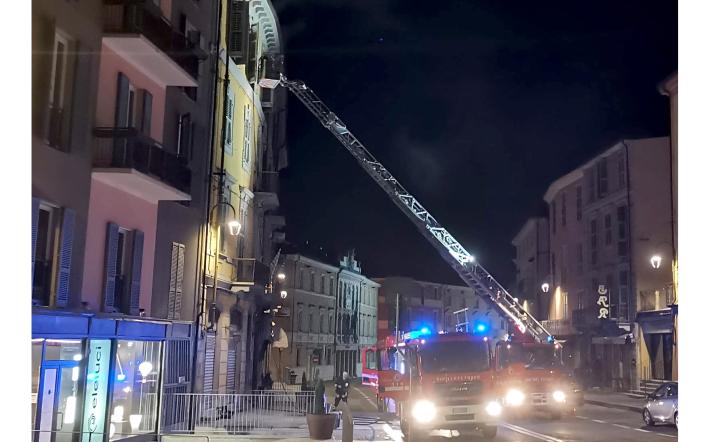 Mondovì: incendio in appartamento di corso Statuto