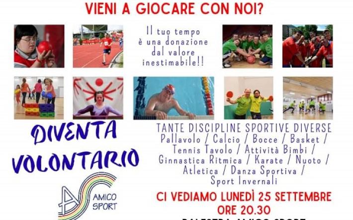 amico sport volontari
