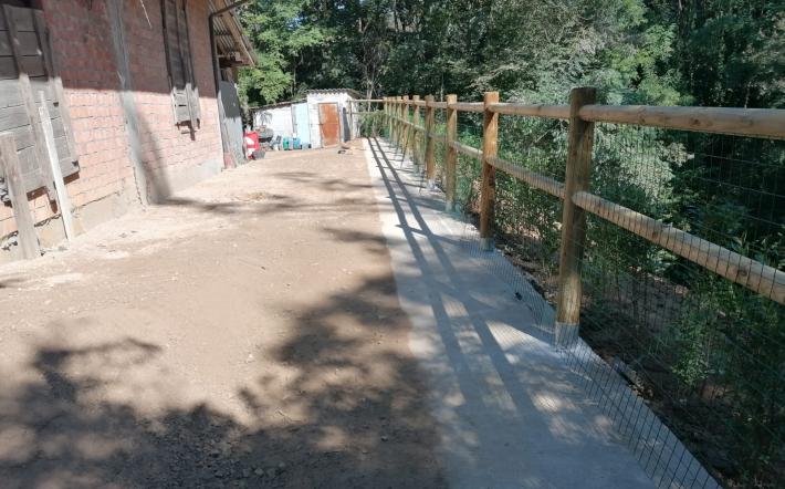 Niella: conclusi i lavori sul poggio Rio Fo