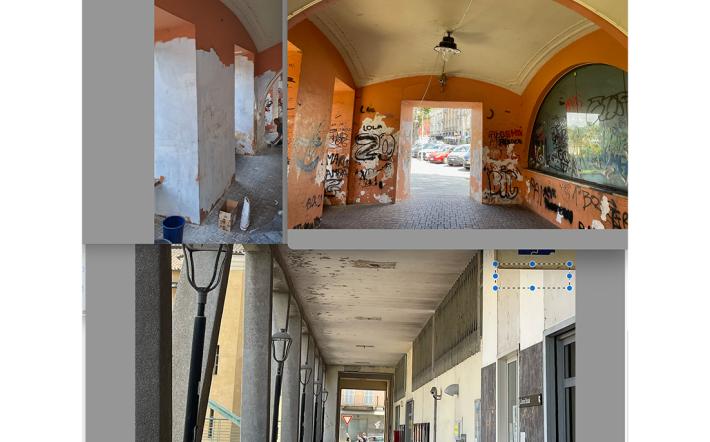 Mondovì, passaggi pedonali indecorosi: centrosinistra chiede interventi. Il sindaco: «Lavori quasi terminati in piazza Levi»