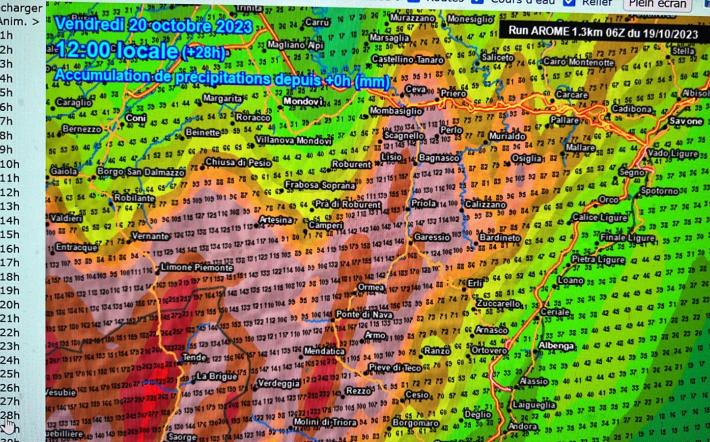 Allerta meteo arancione: venerdì 20 ottobre scuole chiuse a Ormea
