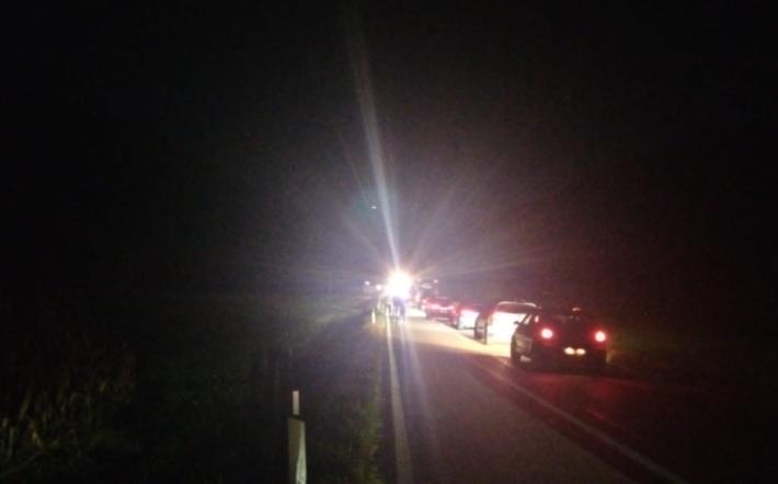 Traffico bloccato a Pievetta 