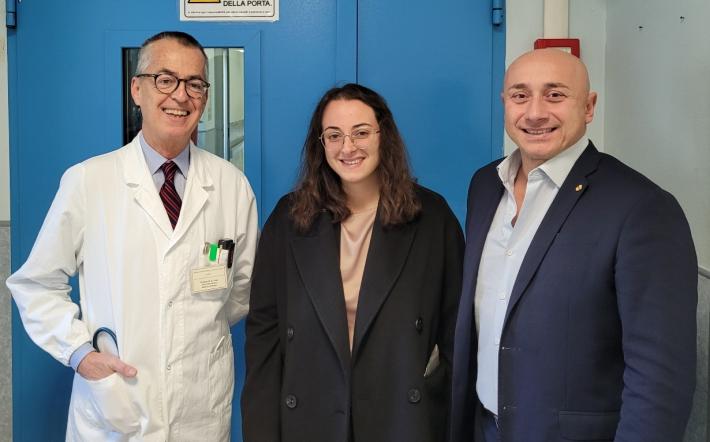 Floriana, di Ormea. si laurea a pieni voti (110, lode e dignità di stampa) con lo studio condotto al Santa Croce di Cuneo 