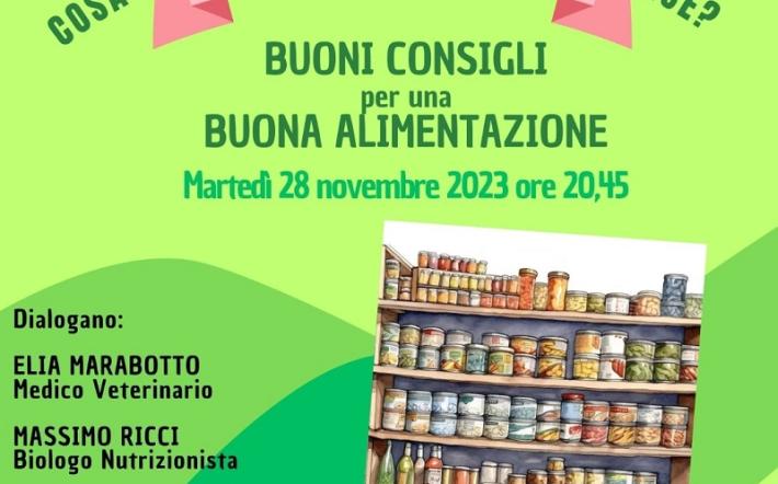 Morozzo: martedì l’incontro per la buona alimentazione