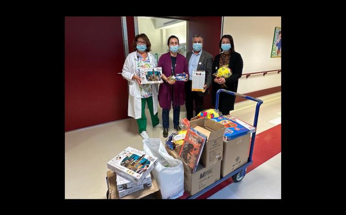 Mondovì: la gioia dei bimbi ricoverati in Pediatria