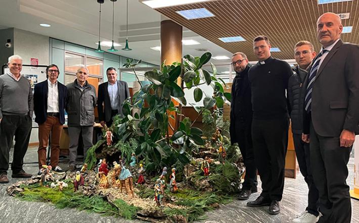 Presepe della Congregazione di San Filippo Neri di Mondovì nei locali della Bcc di Pianfei e Rocca de’ Baldi