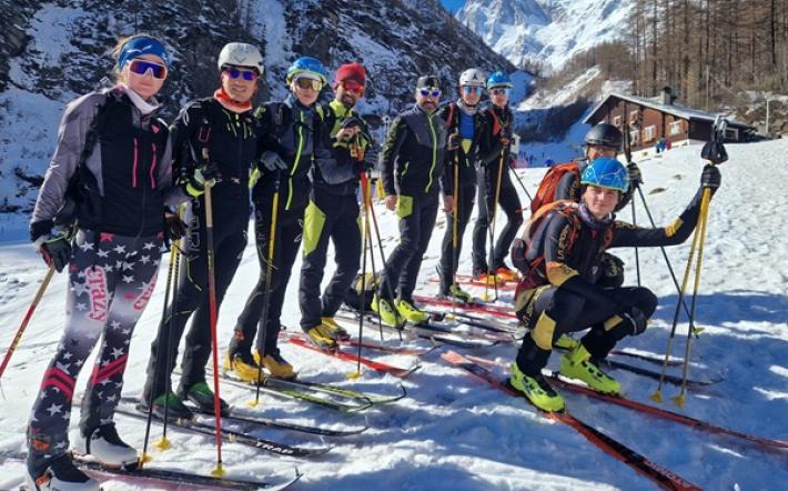 gruppo skialp tre rifugi giovani