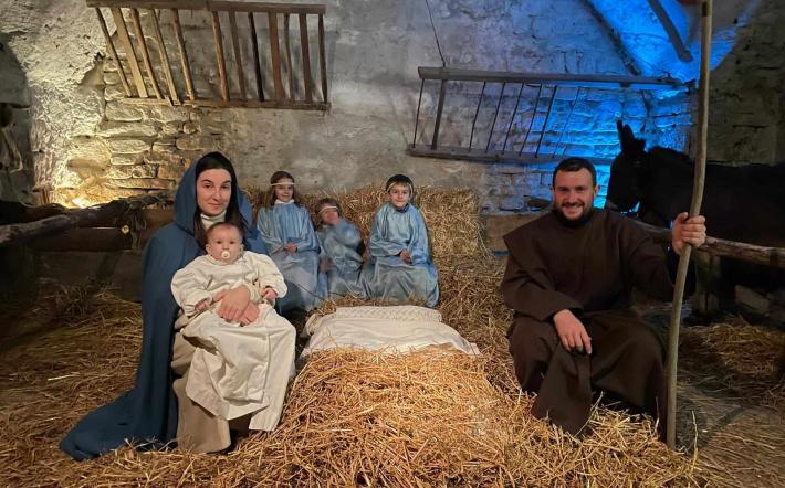 Dogliani: il vento non ha rovinato il 49° Presepe vivente di Castello