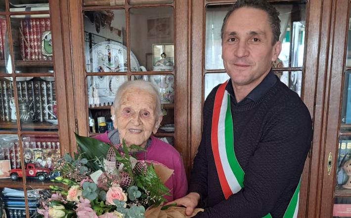 Mondovì: i 100 anni della signora Teresina