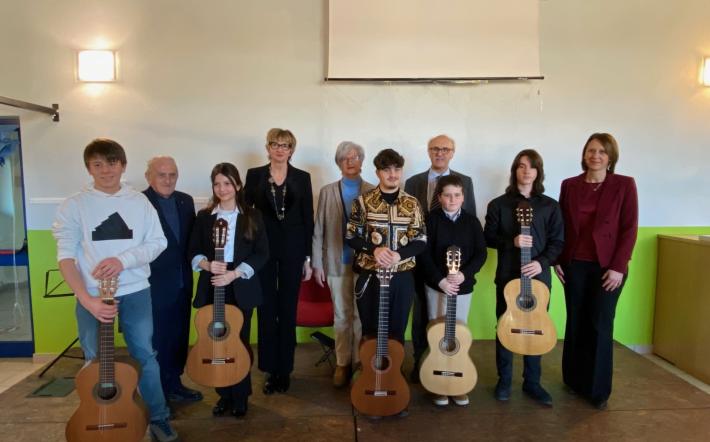 Vicoforte ha ospitato il saggio di presentazione del concorso di chitarra