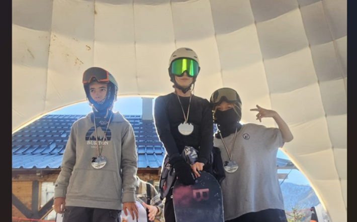 podio slopestyle Allieve 