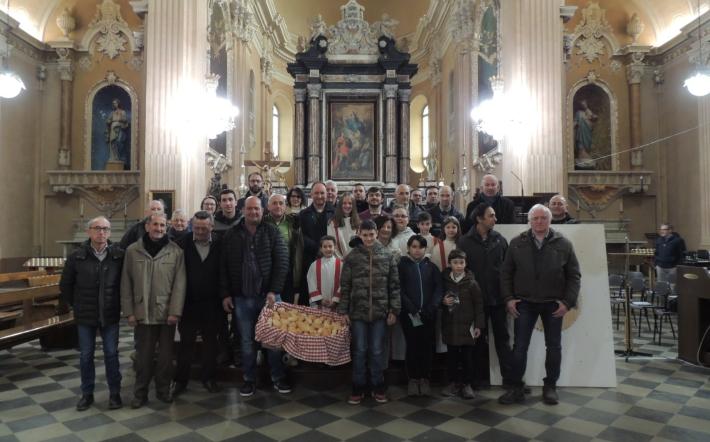 Chiusa Pesio: la benedizione del pane di Sant’Isidoro