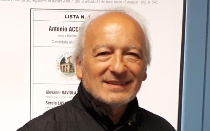 Comunali 2024: il sindaco di Piozzo Antonio Acconciaioco si ricandida
