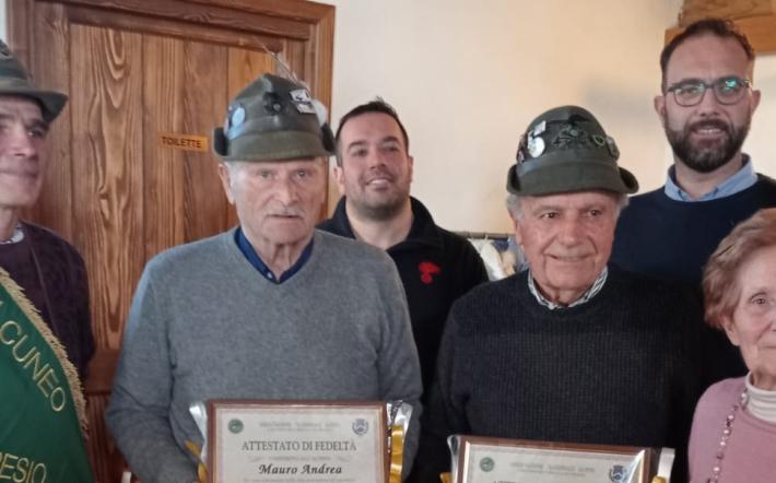 Chiusa Pesio: la festa del gruppo Alpini