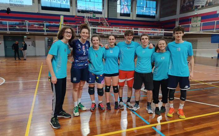 I vincitori del Liceo Classico Vasco con Veronica Allasia 