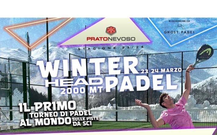 padel prato nevoso