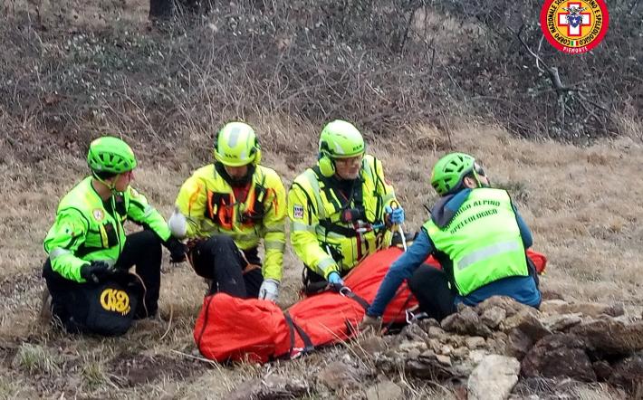 Soccorso Alpino del Piemonte: 2.181 chiamate (record), nel 72% dei casi è intervenuto l’elicottero